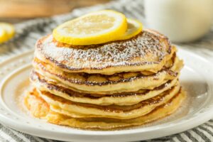 Homemade Lemon Ricotta Pancakes
