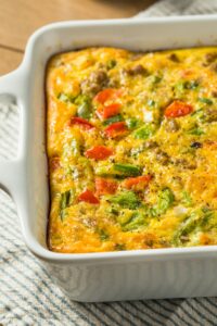 Homemade Savory Eggbake Breakfast