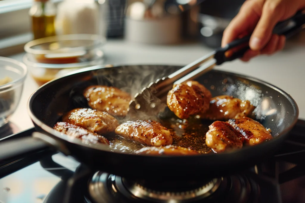 calisthzack A cozy home kitchen with soft natural daylight st 5861e0d8 4394 41dc 9e2d 47b0ab4e3ff0 3 2 Apple and Honey-Glazed Chicken Tenders – Sweet & Savory delight